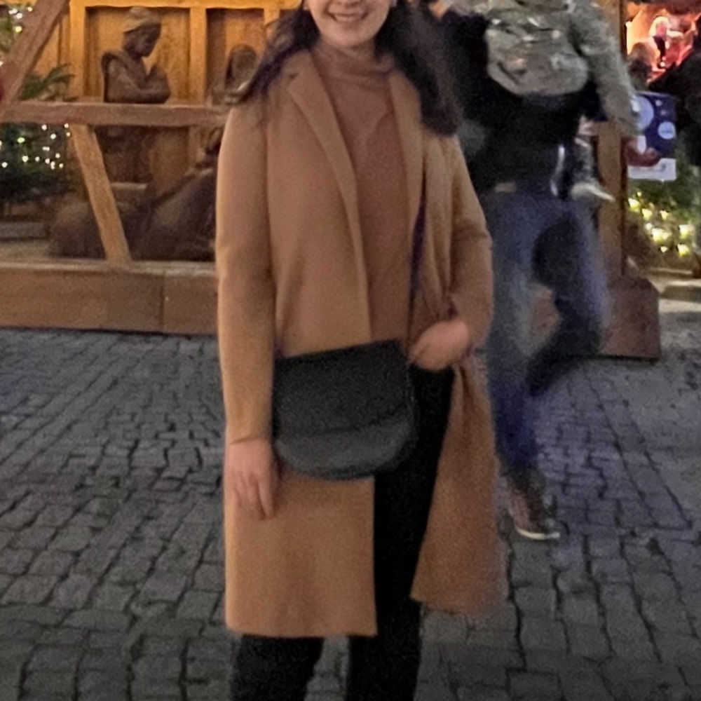 Zara Camel Long Coat